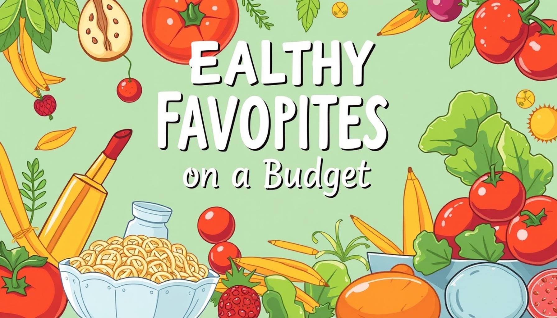 Healthy Family Favorites on a Budget: Nutritious Recipes That Everyone Will Love